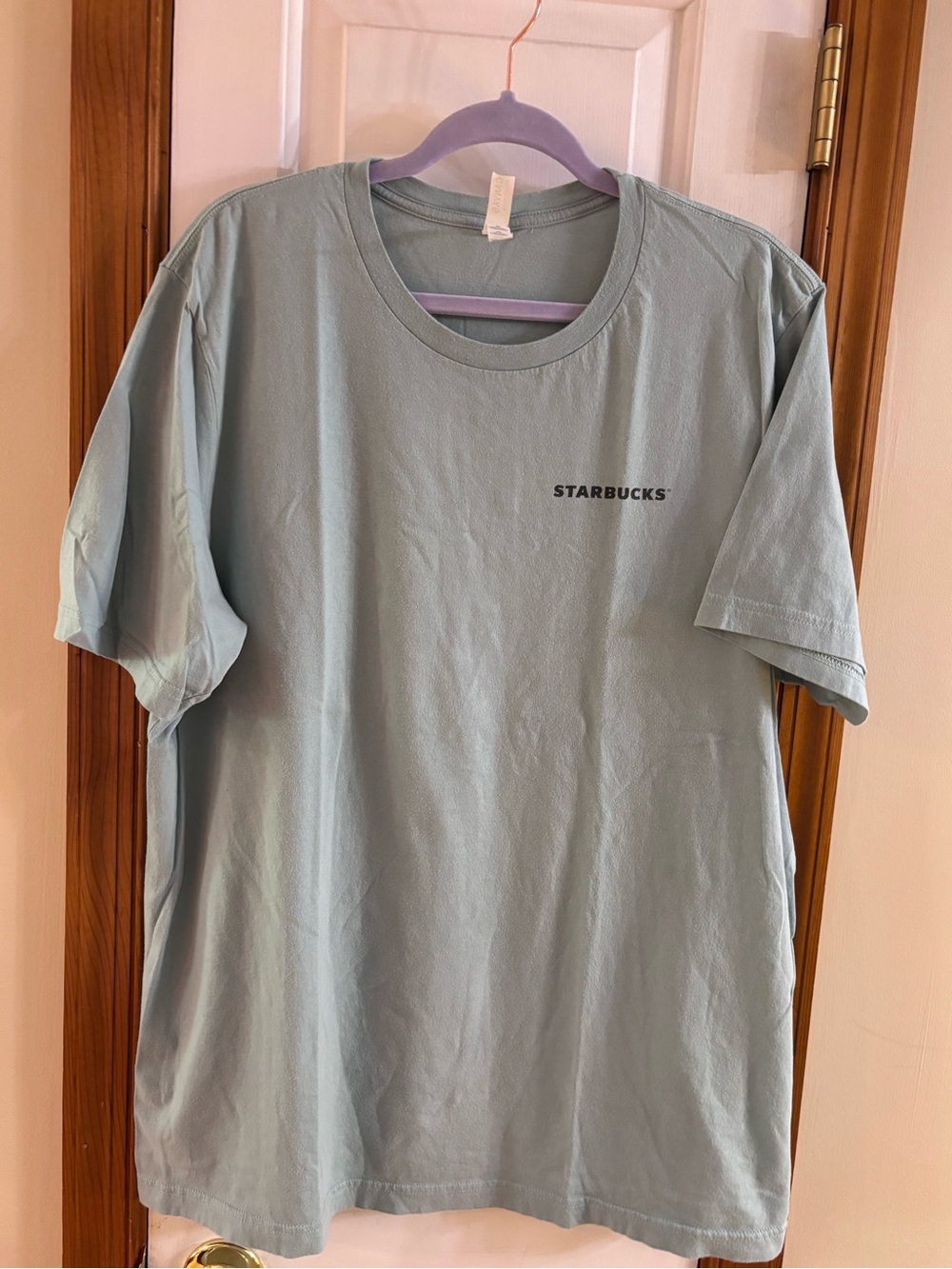 Bella + Canvas Starbucks Unisex Light Green Logo T-Shirt Siren Stars Size 2XL